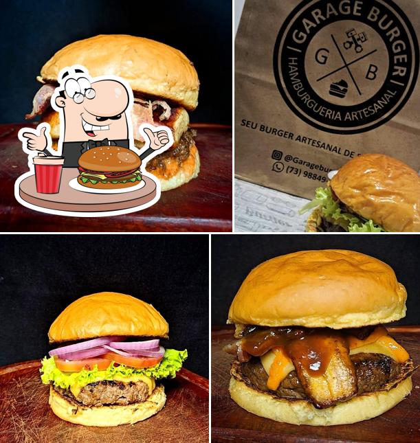 Experimente um hambúrguer no Garage Burger