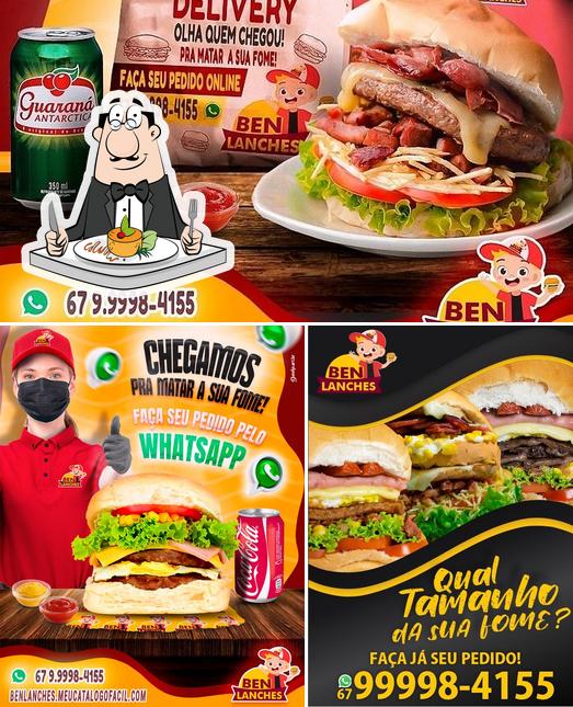 BEN LANCHES PIZZA FRITA