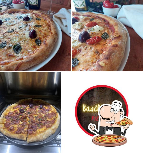 Consiga pizza no Basilicata Pizzaria