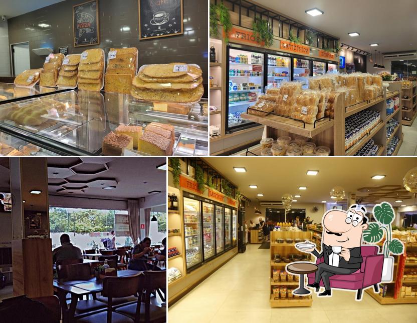 Veja imagens do interior do Caramelos Padaria