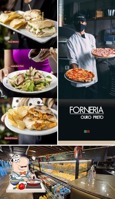 Paella em Forneria Ouro Preto: Pizza, Vinho, Lasanha, Risoto, Aeroporto, Guarulhos SP