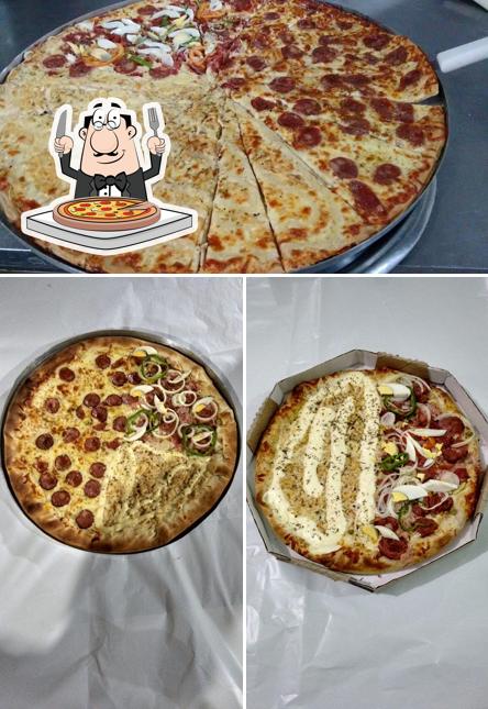 Experimente pizza no Pizzaria do Markinhos