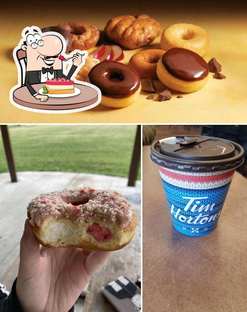 Tim Hortons sert une variété de desserts