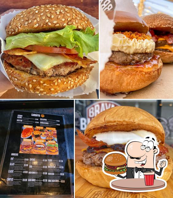 Delicie-se com um hambúrguer no Brayan Burger Praça do Polar