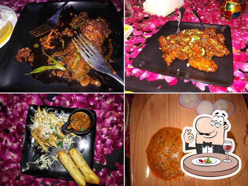 Food at Candle Light Date N Dinner Restaurant Ahmedabad - Birthday Anniversary Celebration -