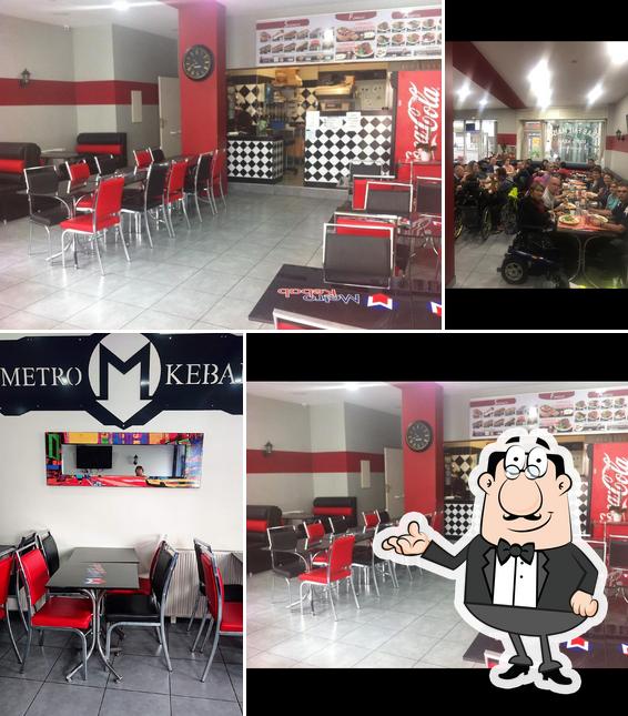 L'intérieur de Metro Kebab 100% veau halal fait maison