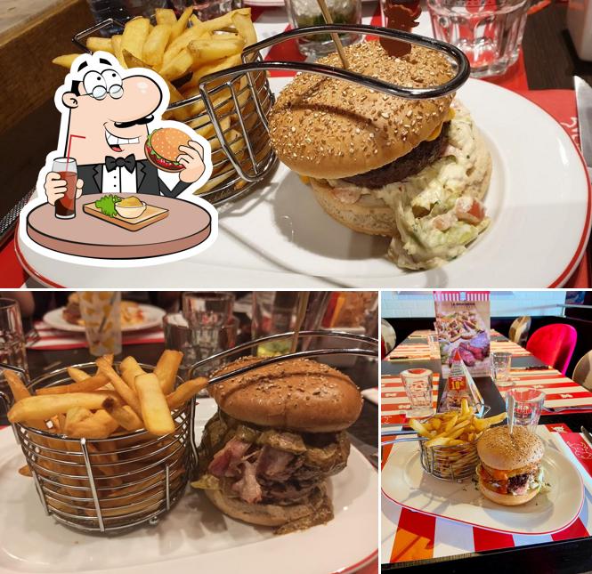 Commandez un hamburger à Restaurant La Boucherie