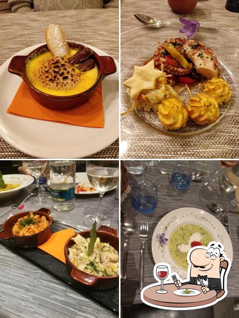 Platti al Osteria La Quercia