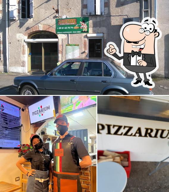 L'intérieur de Pizz Alex Pizzarium