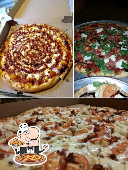 Order different types of pizza