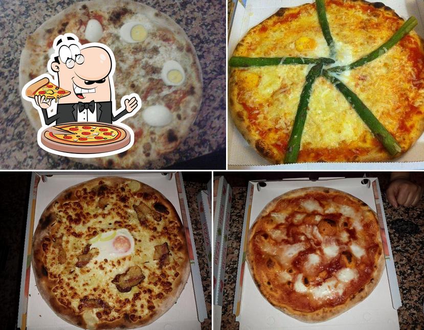 Prenditi tra le molte varianti di pizza