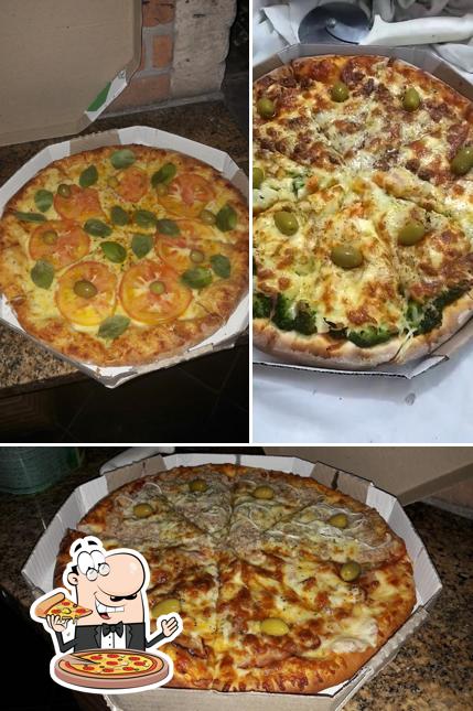 Consiga diferentes estilos de pizza