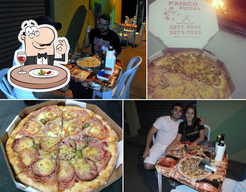 Comida em Pxisco pizzas