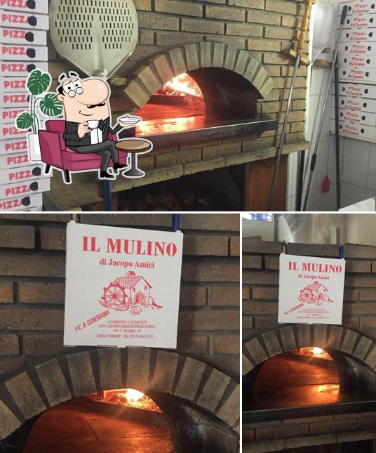 Gli interni di Ristorante Pizzeria Il Mulino