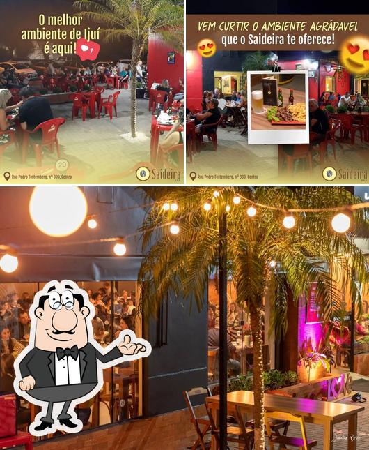 Veja imagens do interior do Saideira Pizzaria e Restaurante