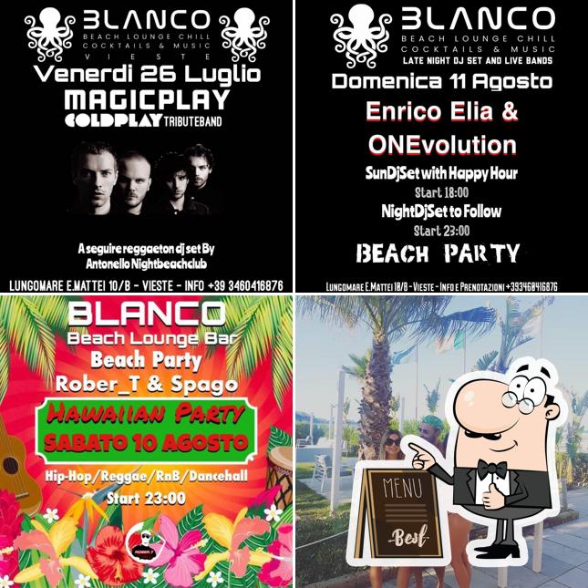 Ecco un'immagine di Blanco Beach Lounge Music & Cocktails Vieste