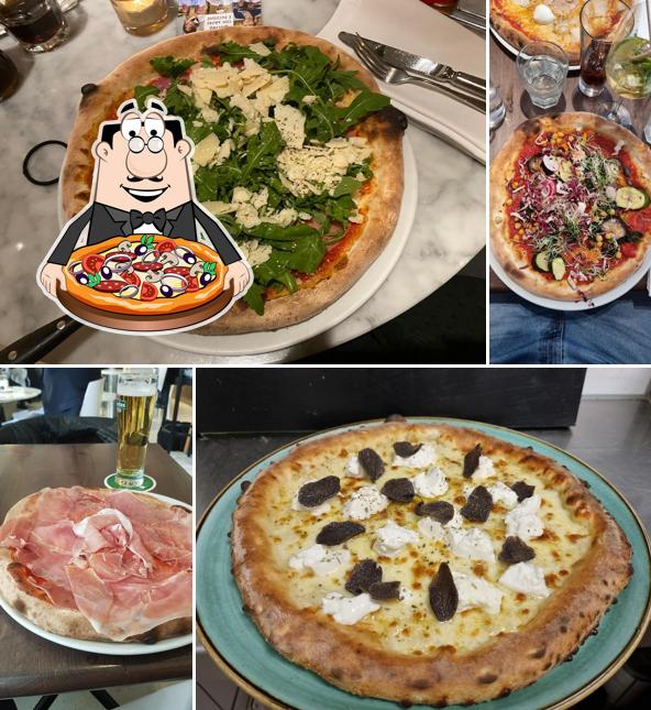 Scegli una pizza a Pizzeria Ristorante Molino Stauffacher