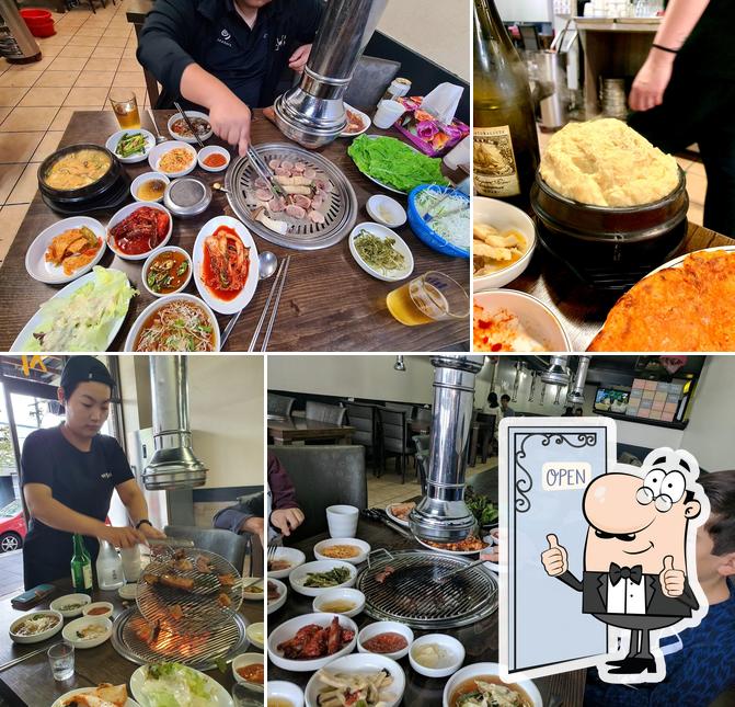 Ma Po Charcoal BBQ Korean Restaurant in Belmore Restaurant menu and