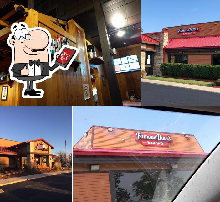 Famous Dave's BarBQue, 15657 S Harlem Ave in Orland Park Restaurant