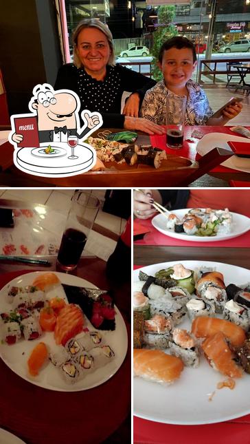 Comida em Ishi Sushi Lounge