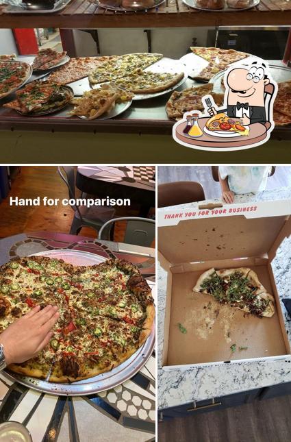 Order pizza at Messenger Pizza
