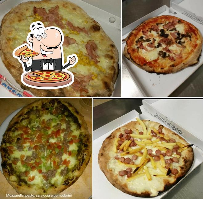 Scegli tra le molte varianti di pizza