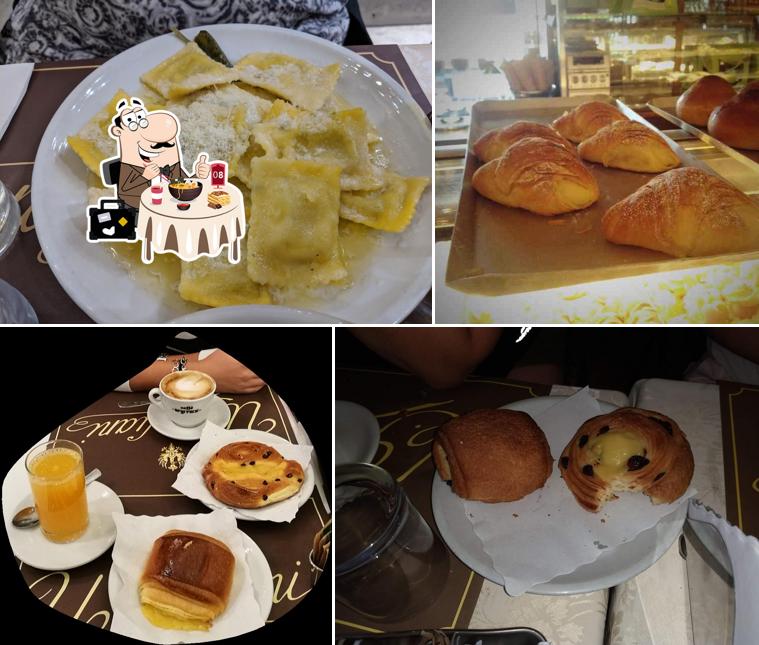 Cibo al Gran Caffè Giuliani, Rome