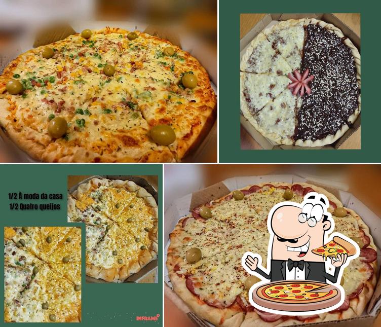 Peça pizza no Esfiharia e Pizzaria Paulínia