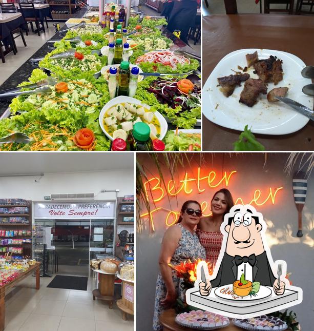 Comida em Churrascaria Mariner