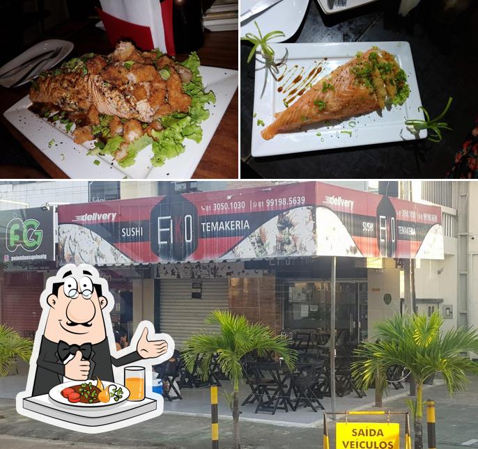 Comida em Eiko Temakeria e Sushi