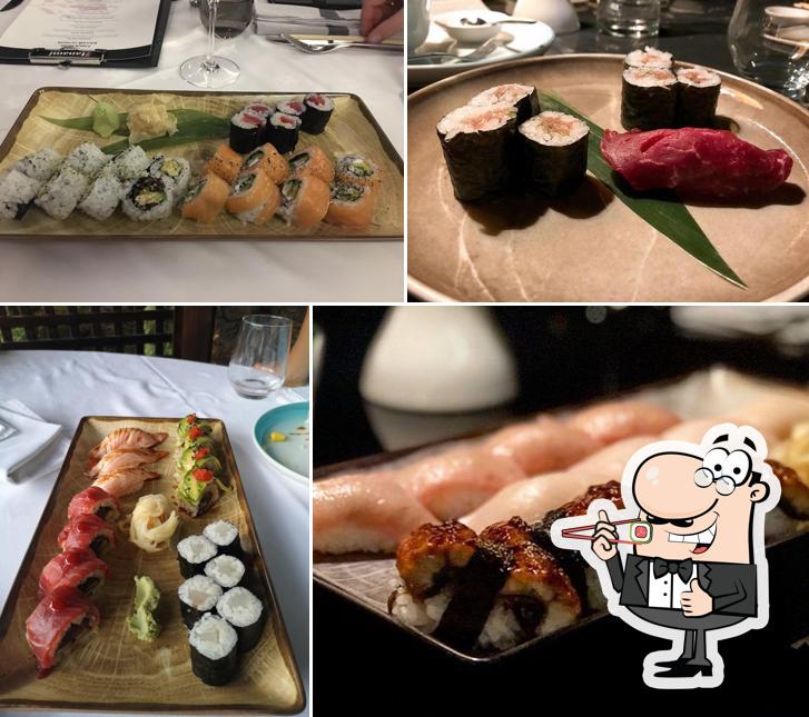 Scegli le varie opzioni di sushi