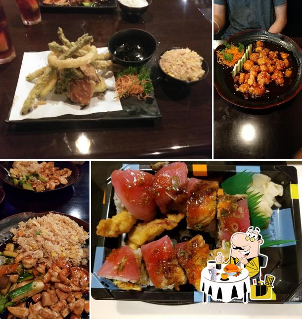 Food at Ooka Chinese & Japanese Restaurant
