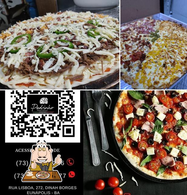 Consiga pizza no PEDRINHO PIZZA EUNÁPOLIS