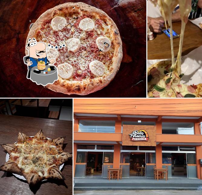 Comida em Bella Forneria Pizzeria