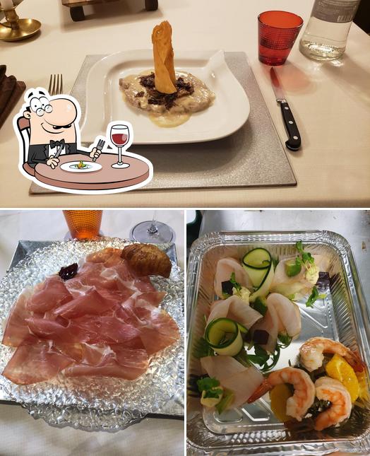 Observa las imágenes que hay de comida y bebida en Ristorante L'Antica Rocca