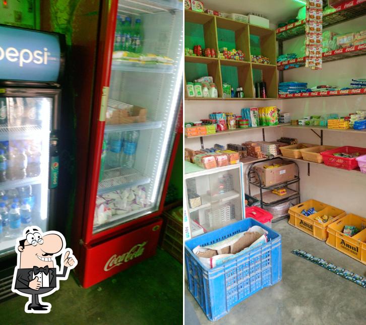 Look at this picture of Ravi supershop tea stall