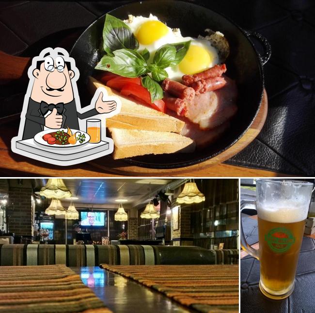 Las fotos de comida y cerveza en Taxi Blues Café