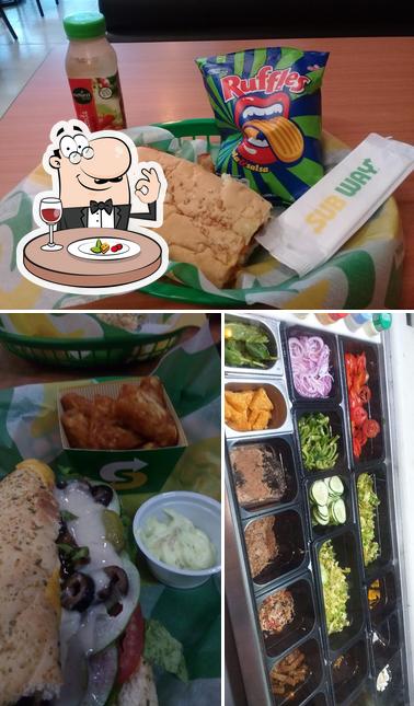 Comida em Subway