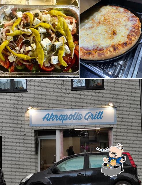 Akropolis Grill is distinguished by food and exterior