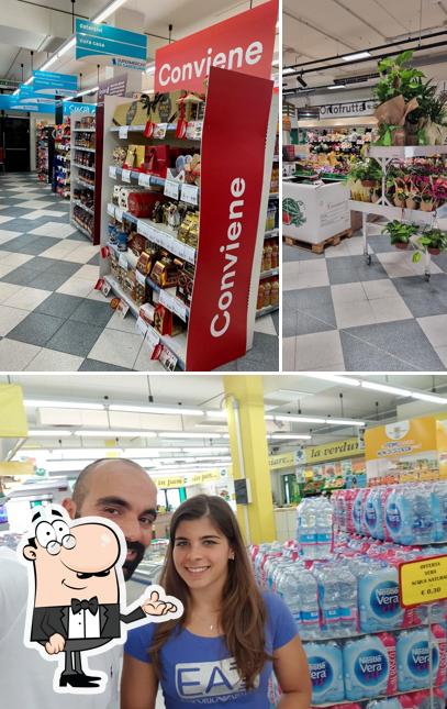 Gli interni di Coop