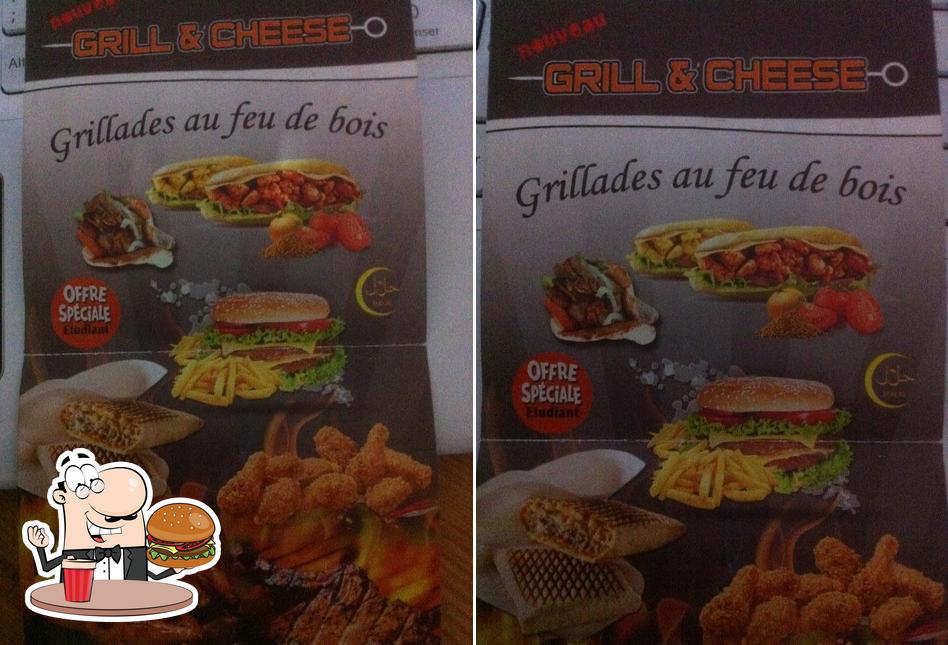 Essayez un hamburger à Grill & Cheese