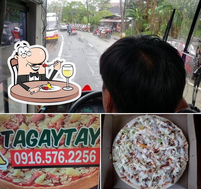 Among various things one can find food and exterior at Jp's Pizza Tagaytay