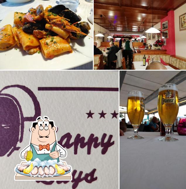 Prenditi tra i vari piatti di mare proposti a Ristorante pizzeria Happy Days