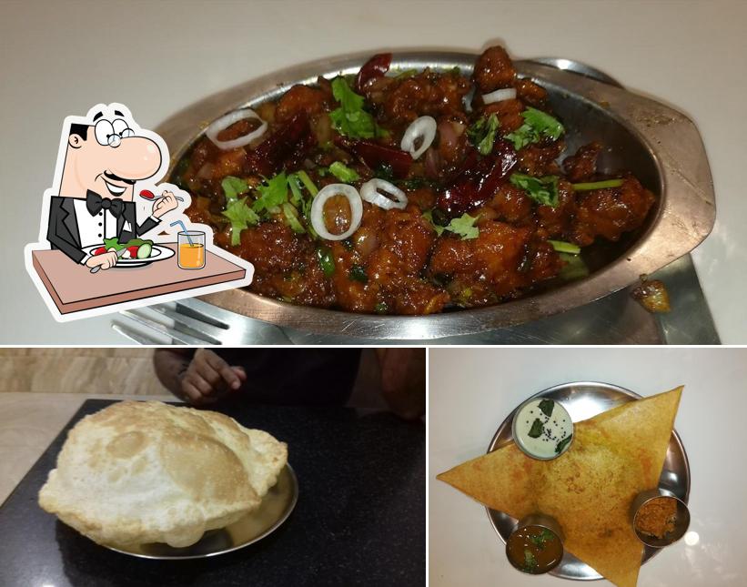 Meals at Sree Krishna Bhavan Udupi Restaurant