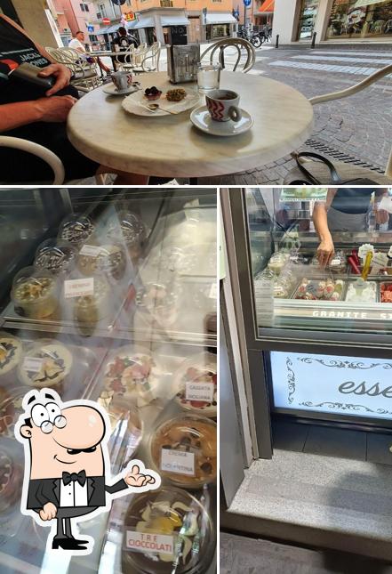 Gli interni di L'Oasi del Gelato