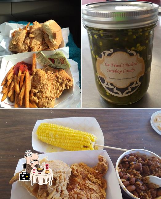 Louisiana Fried Chicken, 1111 Shreveport Rd in Minden Restaurant menu