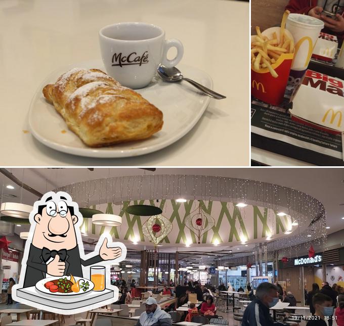 La immagine della cibo e interni di McDonald's Quarto Mall - C/C Quarto Nuovo