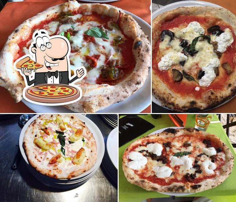 Get pizza at Foodie Pizzeria-Ristorante