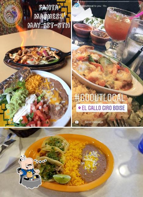 Food at El Gallo Giro Mexican Restaurant & Bar