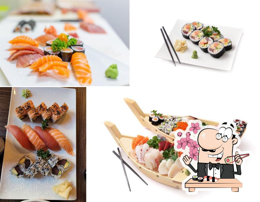 Les sushis sont une cuisine populaires provenant du Japon